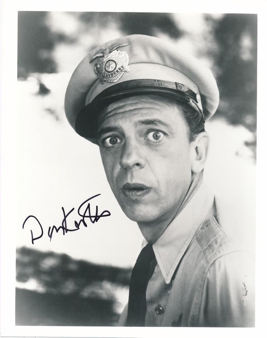 Don Knotts- Signed B&W Photograph (1 of 1)
