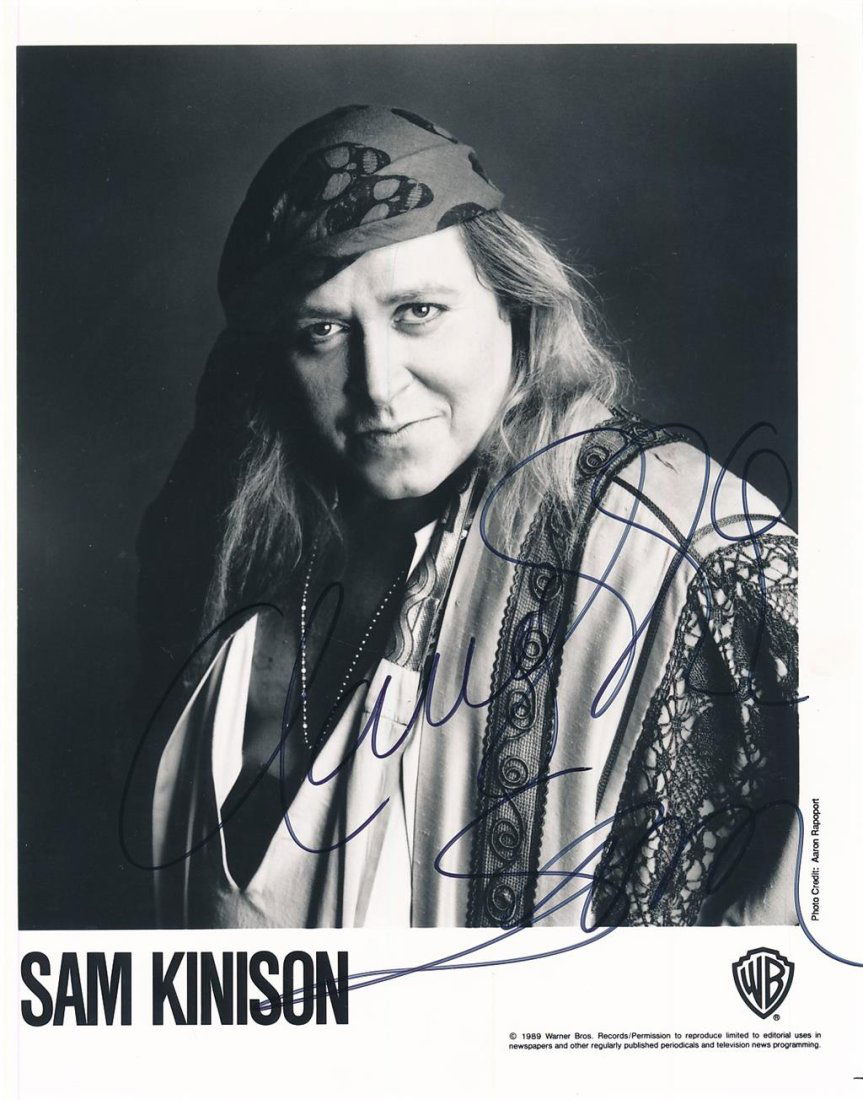 Sam Kinison-Vintage Signed Photograph (1 of 1)
