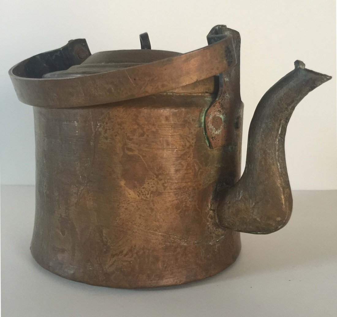 ANQ PRIMATIVE HANDMADE COPPER GOOSENECK DOVETAIL KETTLE (1 of 8)