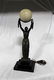 Art Deco Lady Figurine Lamp