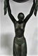 Art Deco Lady Figurine Lamp - 4