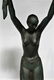 Art Deco Lady Figurine Lamp - 5