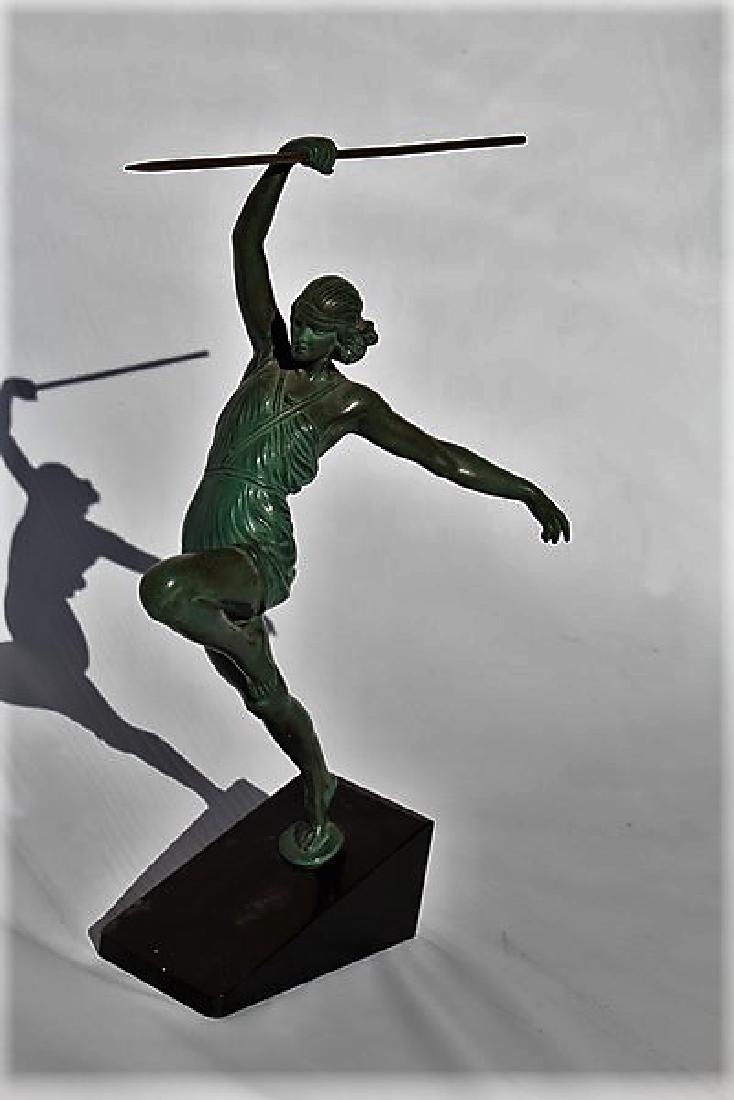 Original Art Deco Figurine Titled Amazon (1 of 3)