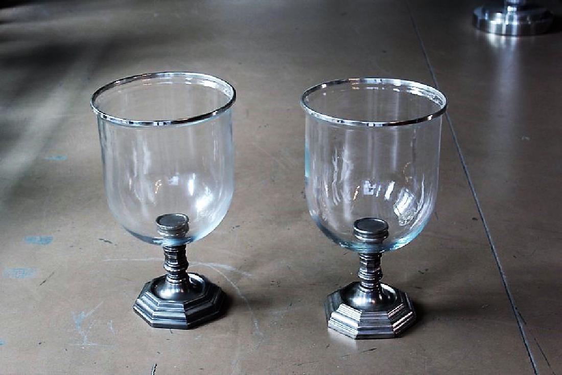 Large Hurricane Candelabras (Pair) (1 of 2)