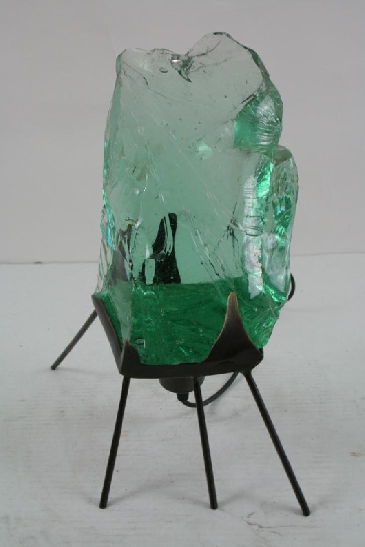 Modern (Chunk) Glass Table Lamp (1 of 9)