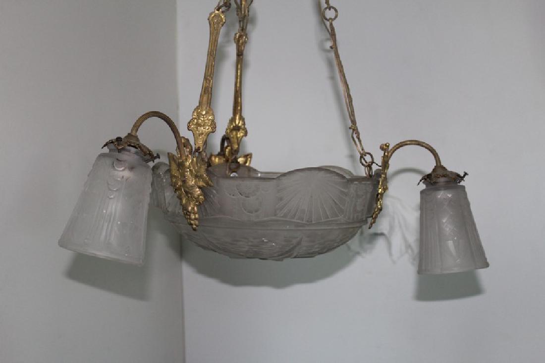 Antique Deco French Chandelier (1 of 6)