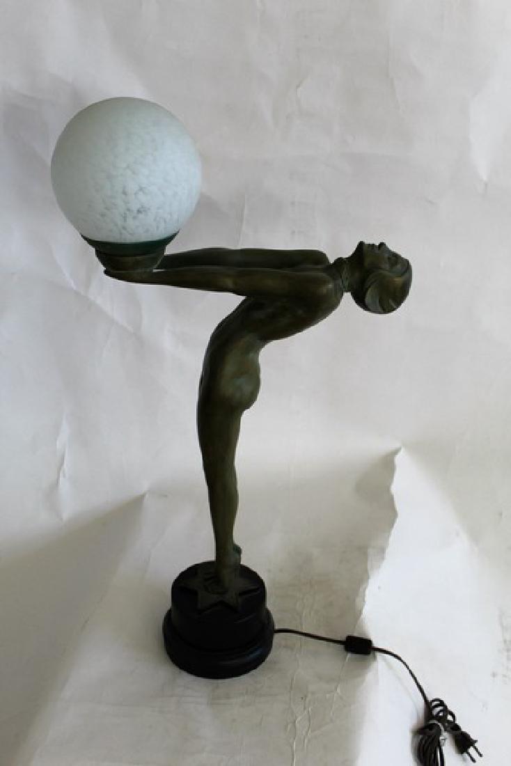 Art Deco Style Large Lady Lamp. Titled Biba Nov 18, 2017 Art Deco Decor in CA