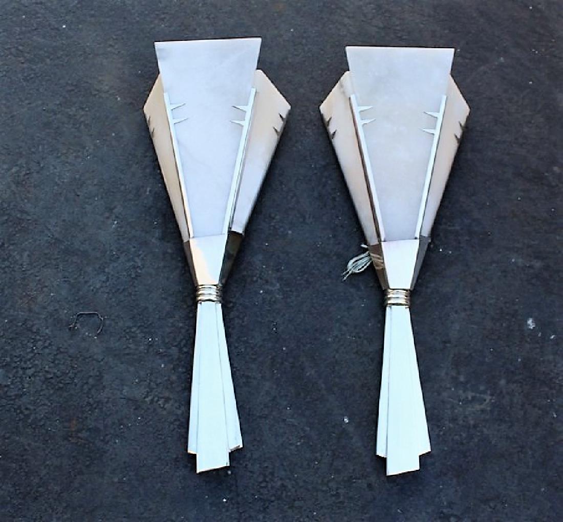 Art Deco Style Wall Sconces (Pair) (1 of 1)