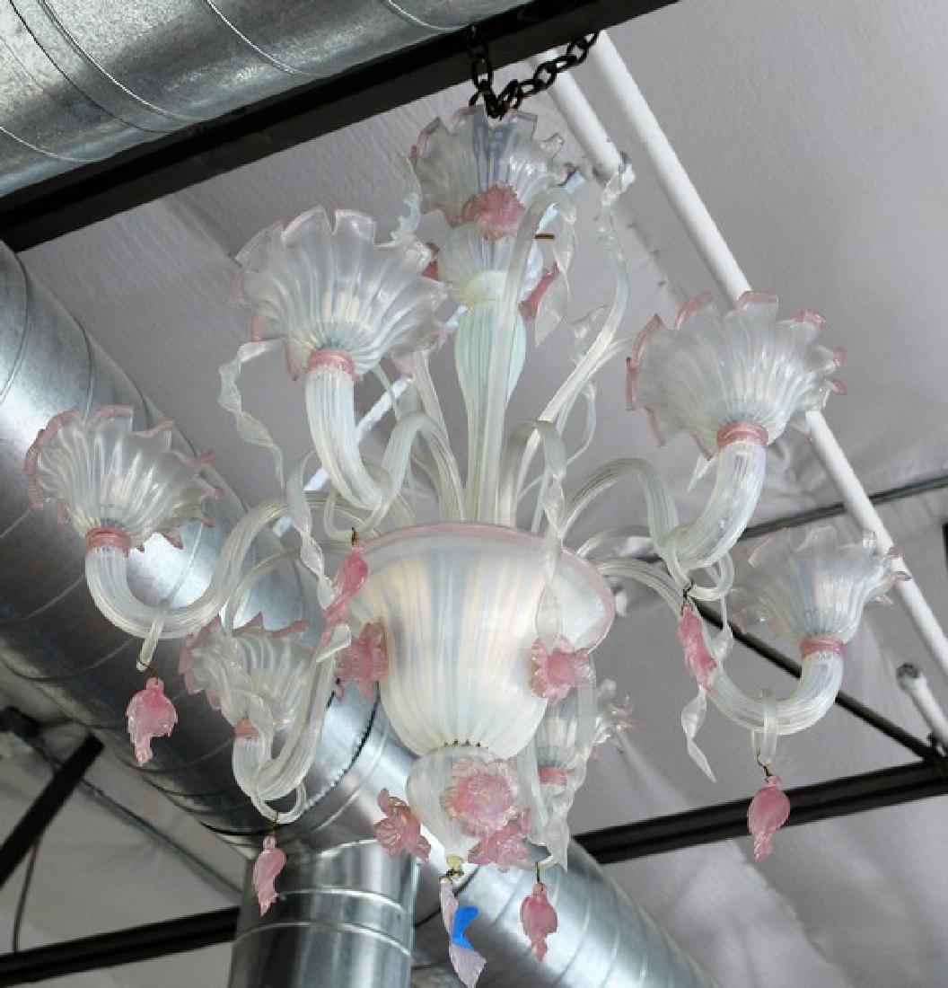 Murano Venetian Glass Chandelier (1 of 1)