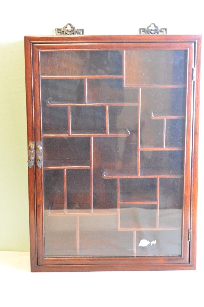 Chinese Rosewood small Cabinet (1 of 7)