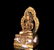 A Chinese Bronze Gilding Buddha Statue - 4
