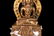A Chinese Bronze Gilding Buddha Statue - 7