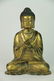 A Chinese Bronze Gilding Buddha Statue of Sakyamuni