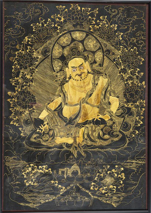 A TIBETAN TANGKA (1 of 2)