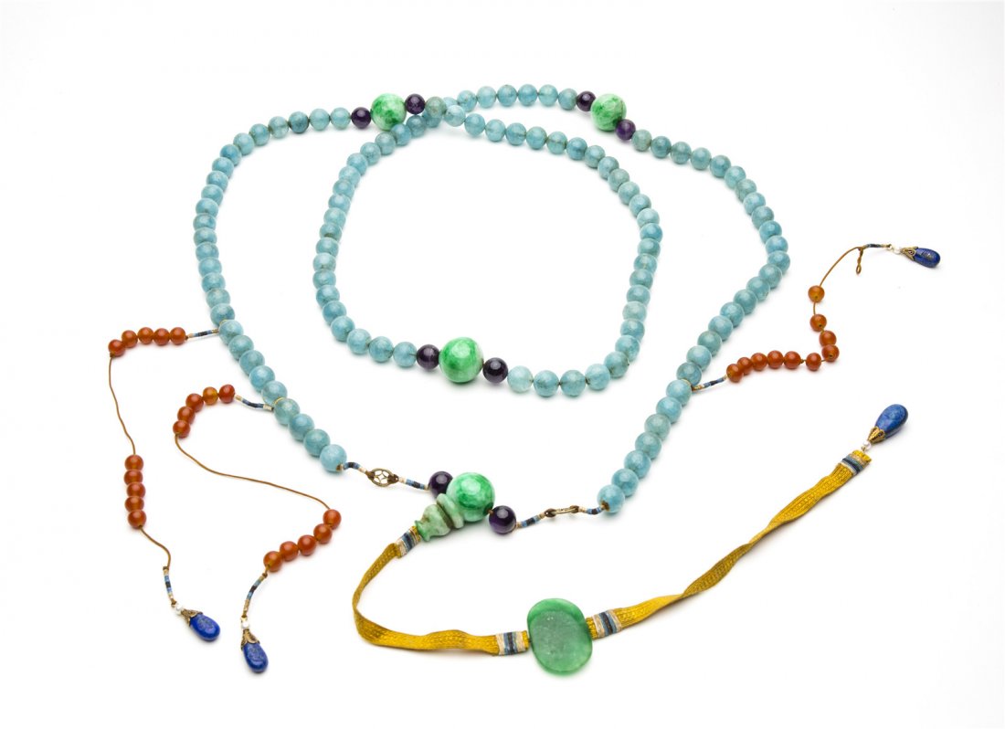 A GEMSTONE COURT NECKLACE, CHAO ZHU (1 of 5)