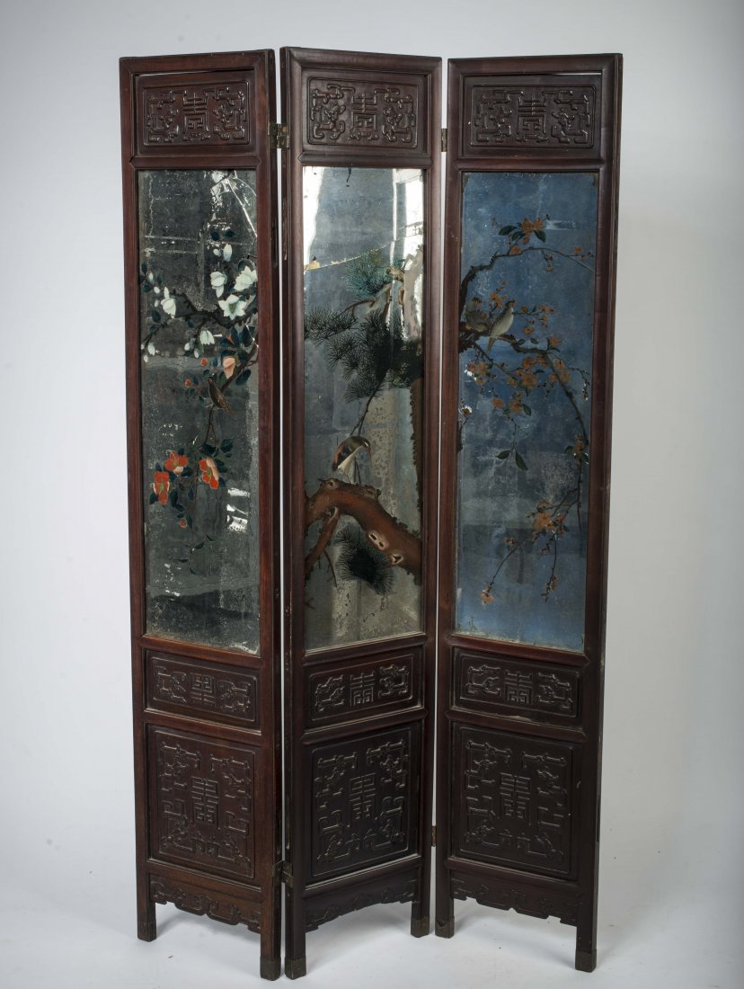 A THREE-PANEL SCREEN (1 of 6)