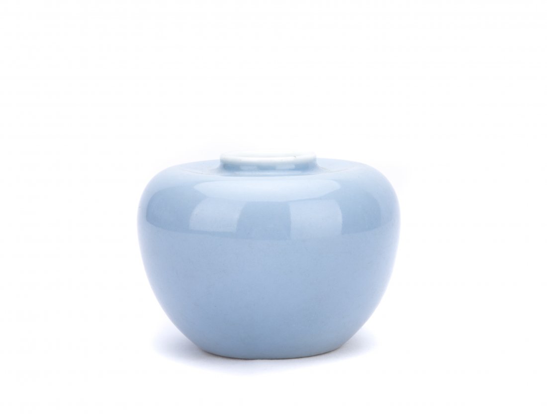 A CLAIR-DE-LUNE-GLAZED WATER POT (1 of 5)