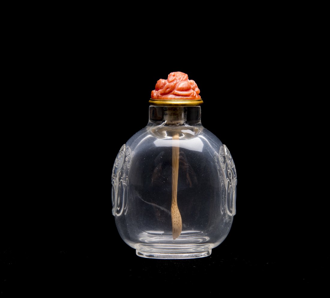 A Chinese Crystal Snuff Bottle (1 of 2)