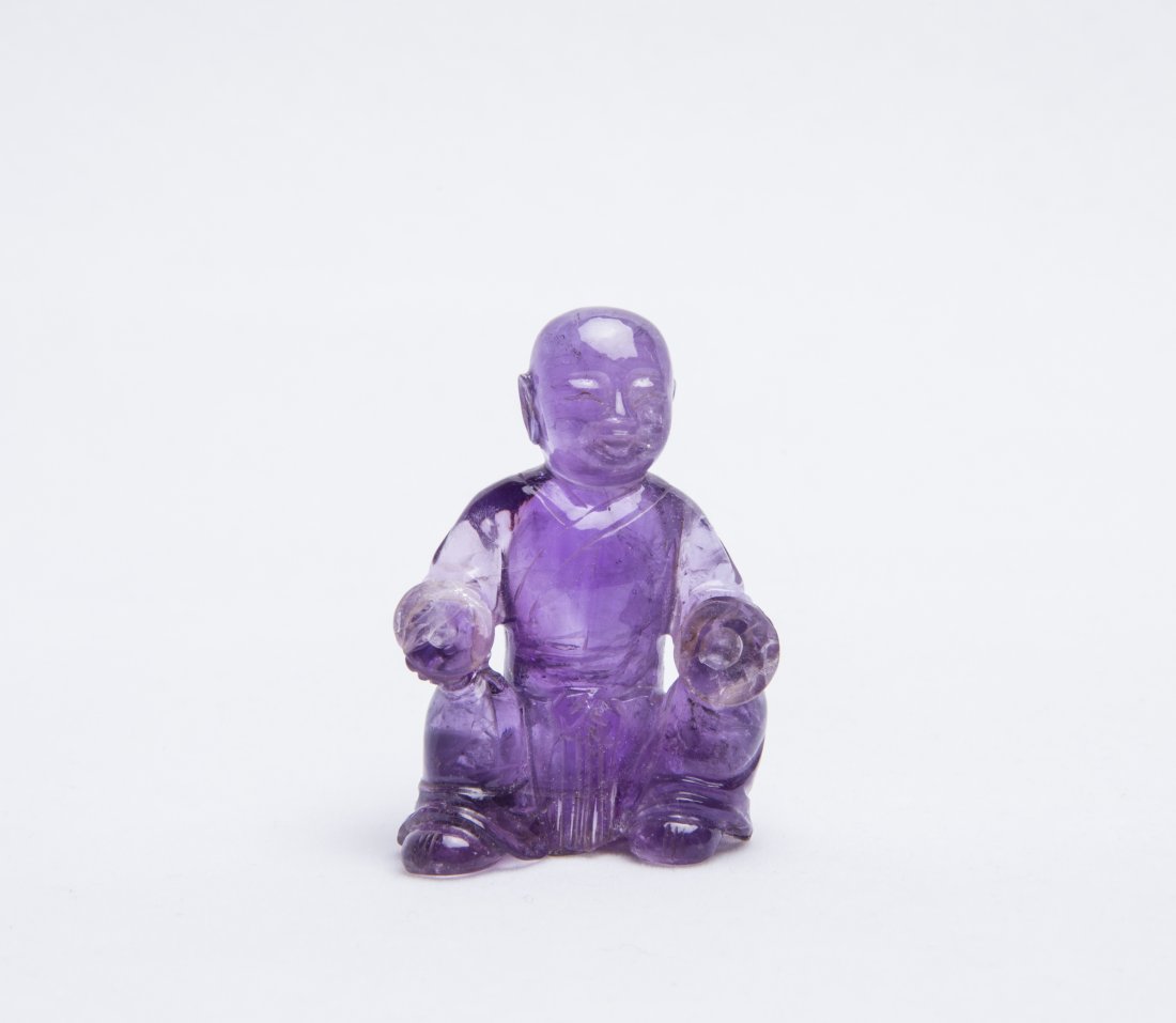 A Chinese Crystal Seated Buddha (1 of 5)