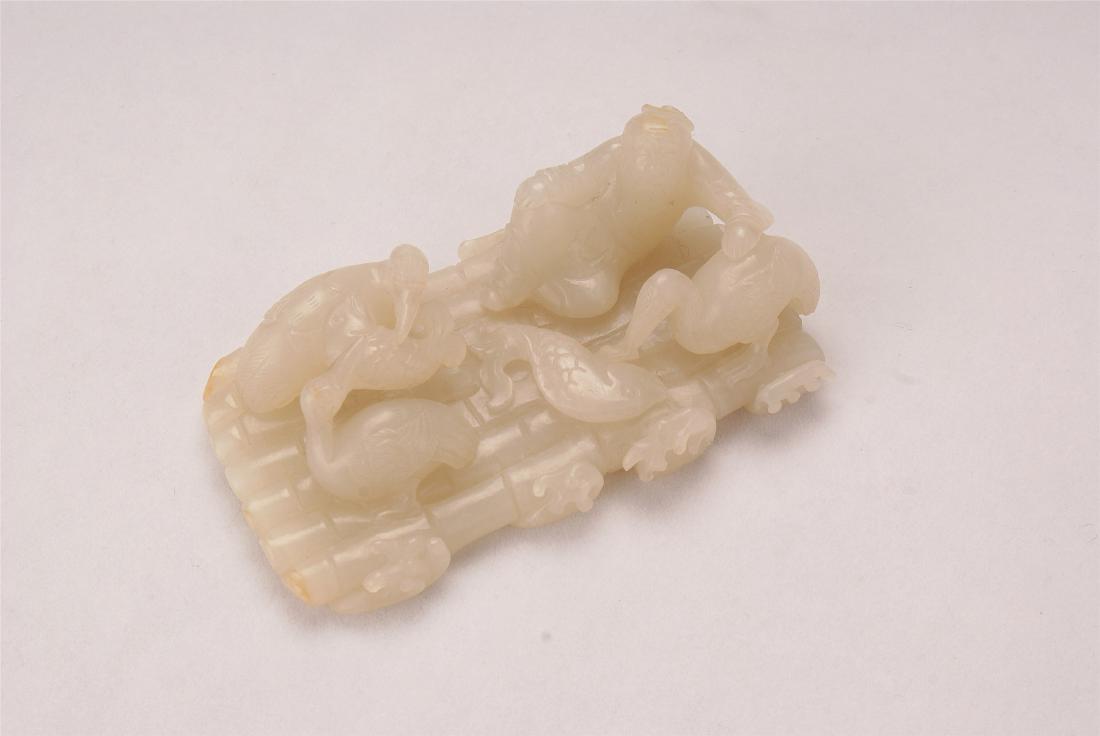 A Chinese Carved Jade Decoration (1 of 5)