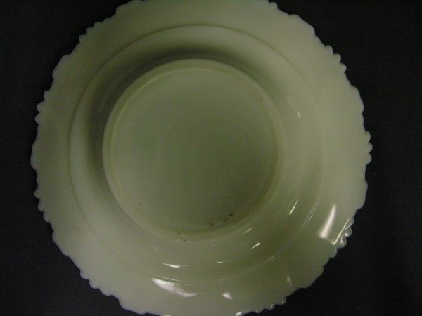 VINTAGE EAPG COSMOS COVERED BUTTER DISH - 7