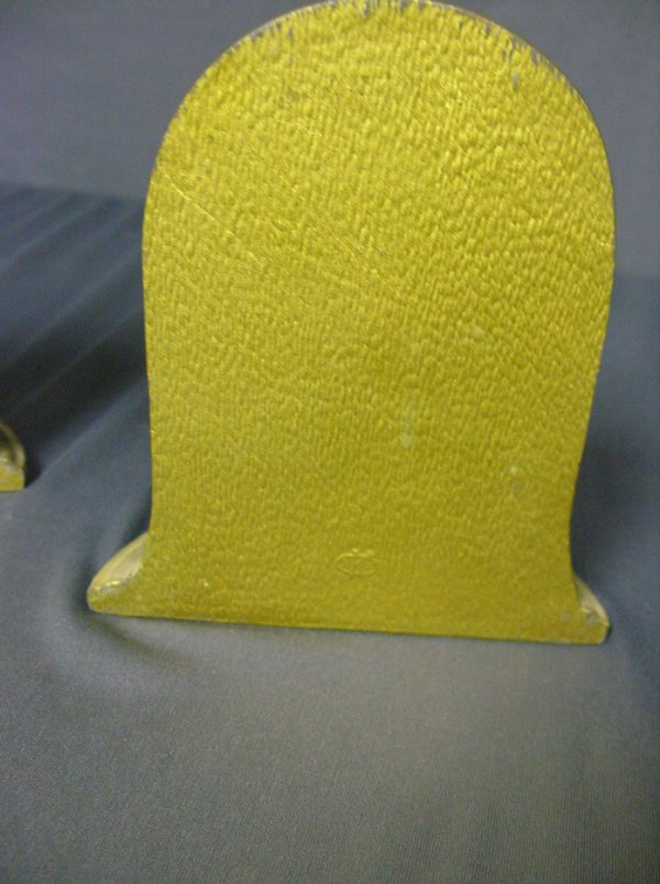 VINTAGE ART NOUVEAU BOOKENDS - 7