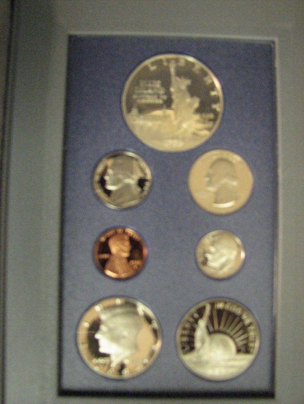 1986s U.S. PRESTIGE COIN SET - 5