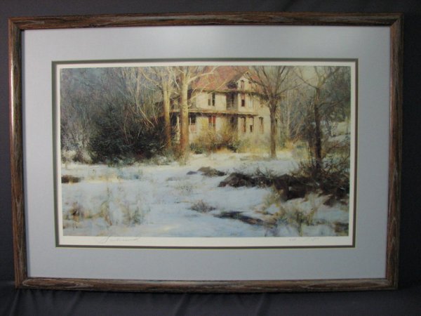 RICHARD SCHMID PRINT DESMOINES HOUSE