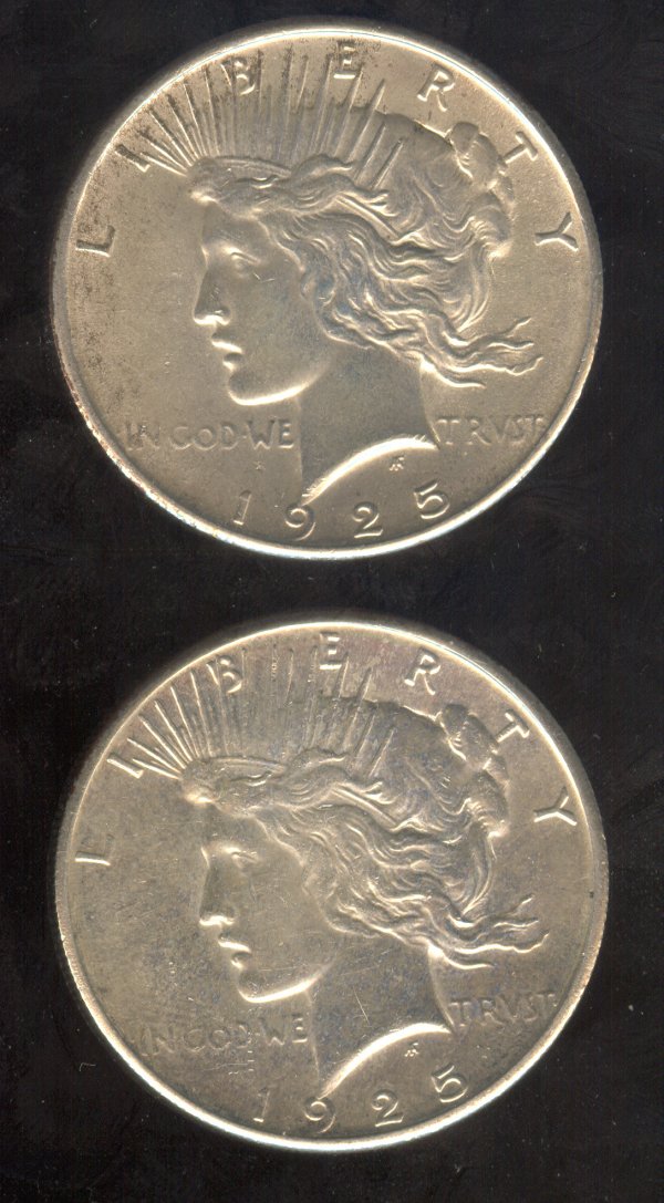 1925 P-S U.S. PEACE SILVER DOLLAR
