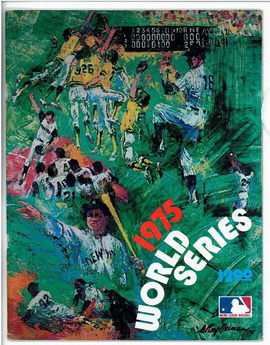 1975 WORLD SERIES PROGRAM: 1975 WORLD SERIES PROGRAM