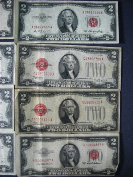 ESTATE LOT 13 U.S. TWO DOLLAR NOTES 1923-76 - 4