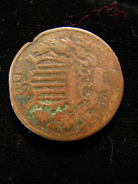 1864 U.S. TWO CENT COIN - 2