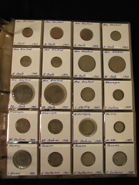 LARGE BOOK OF WORLD COINS - 7