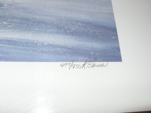 ROBERT CARVER PRINT 477/950 - 3
