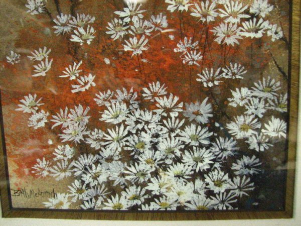 BETH McANINCH WATERCOLOR ASTERS - 4