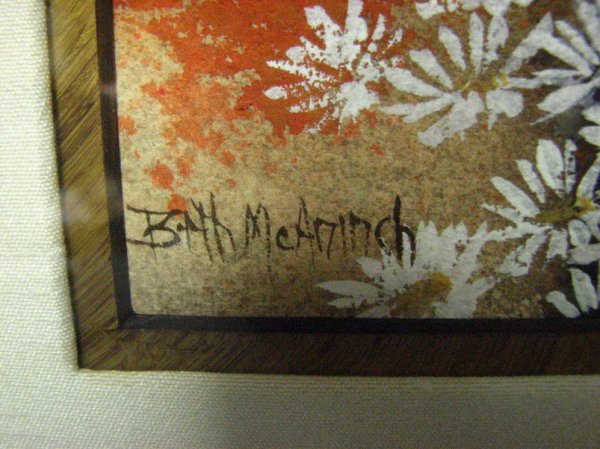 BETH McANINCH WATERCOLOR ASTERS - 5