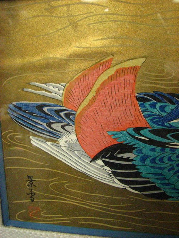 JAPANESE WOODBLOCK DUCK - 4
