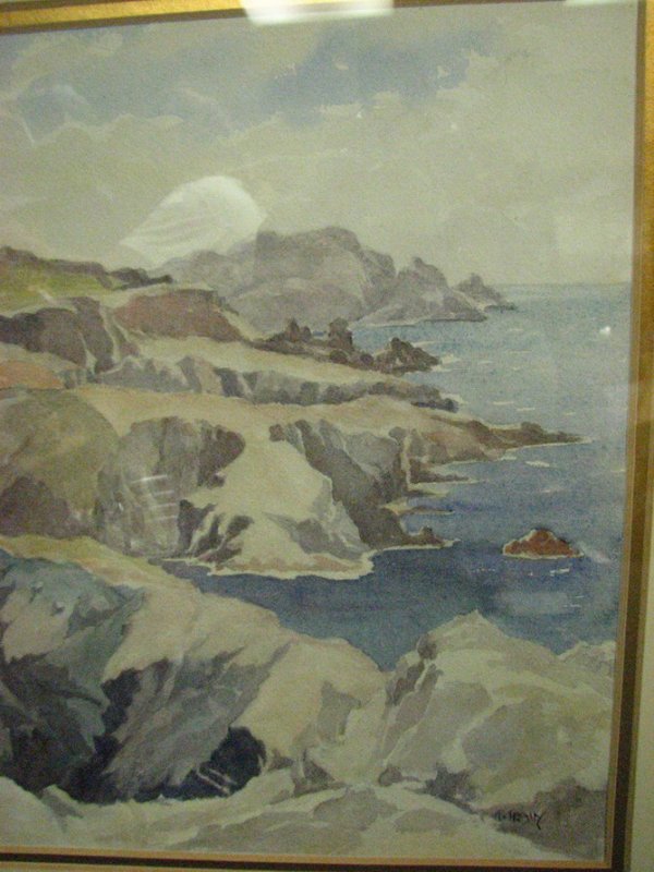 T. TRAIN WATERCOLOR FAR ISLE - 6