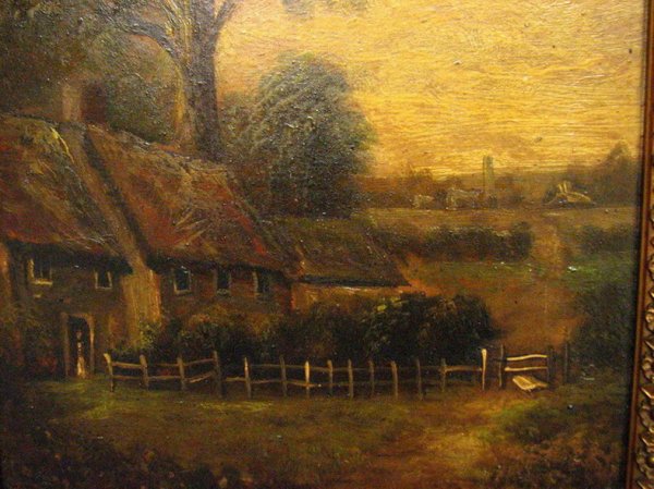 UNKNOWN ARTIST OIL ENGLISH LANDSCAPE - 4