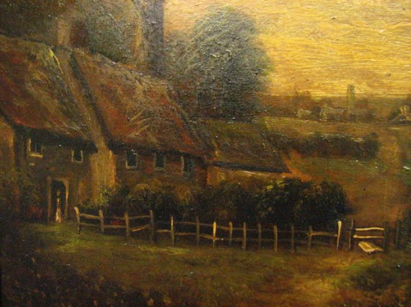 UNKNOWN ARTIST OIL ENGLISH LANDSCAPE - 5