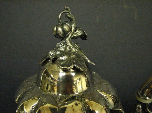 REED BARTON WINTHROP TEA SERVICE - 4