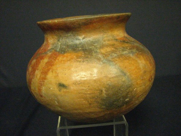 THREE PIECES OF POTTERY NATIVE AMERICAN STYLE - 2