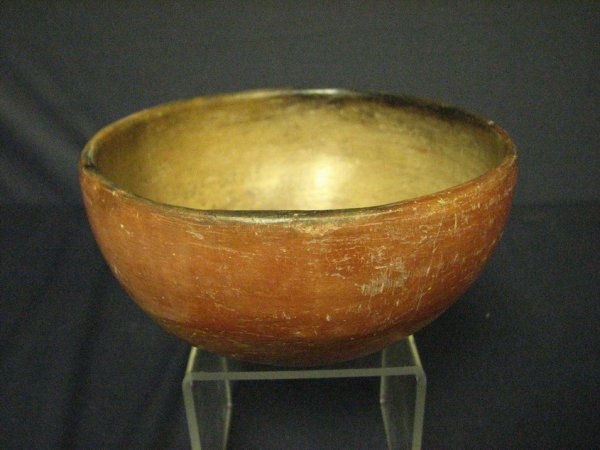 THREE PIECES OF POTTERY NATIVE AMERICAN STYLE - 6