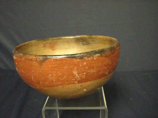 THREE PIECES OF POTTERY NATIVE AMERICAN STYLE - 7