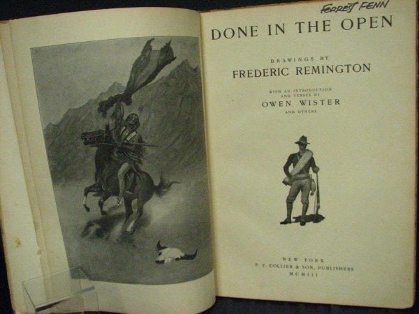 DONE IN THE OPEN FREDERICK REMINGTON BOOK - 4