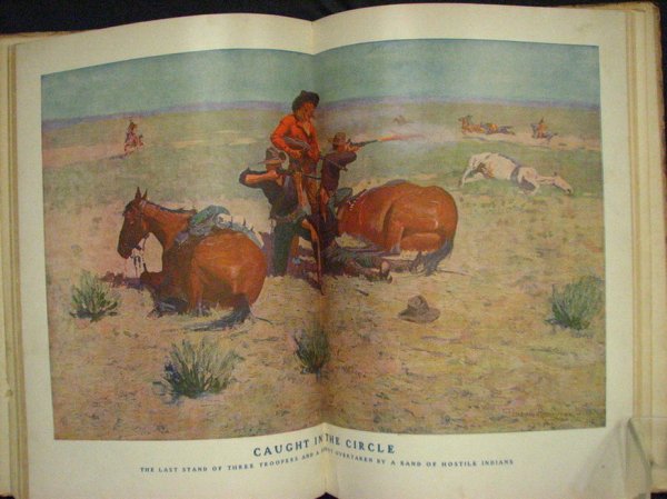 DONE IN THE OPEN FREDERICK REMINGTON BOOK - 5