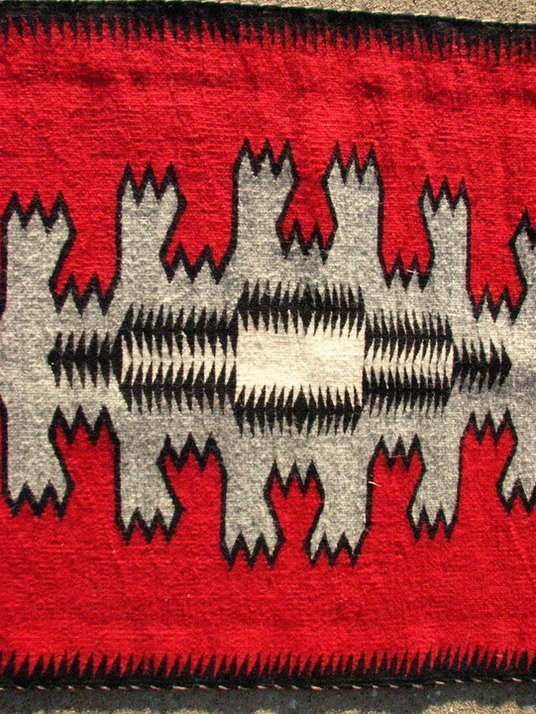 NAVAJO RUG GANADO - 4