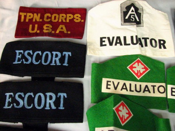 11 MILITARY ARMBANDS - 2