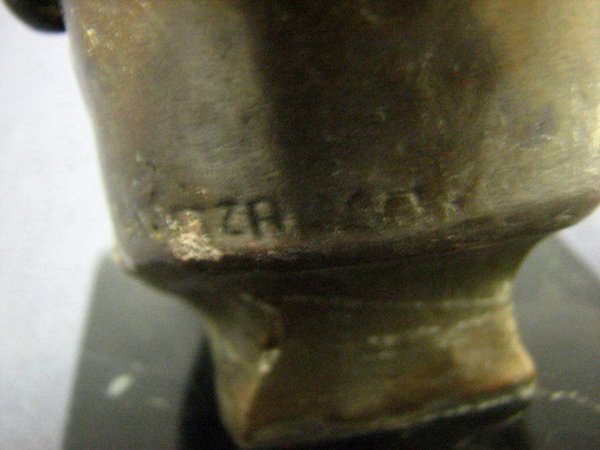 GORING BRONZE FINISH BUST WWII GERMAN - 4