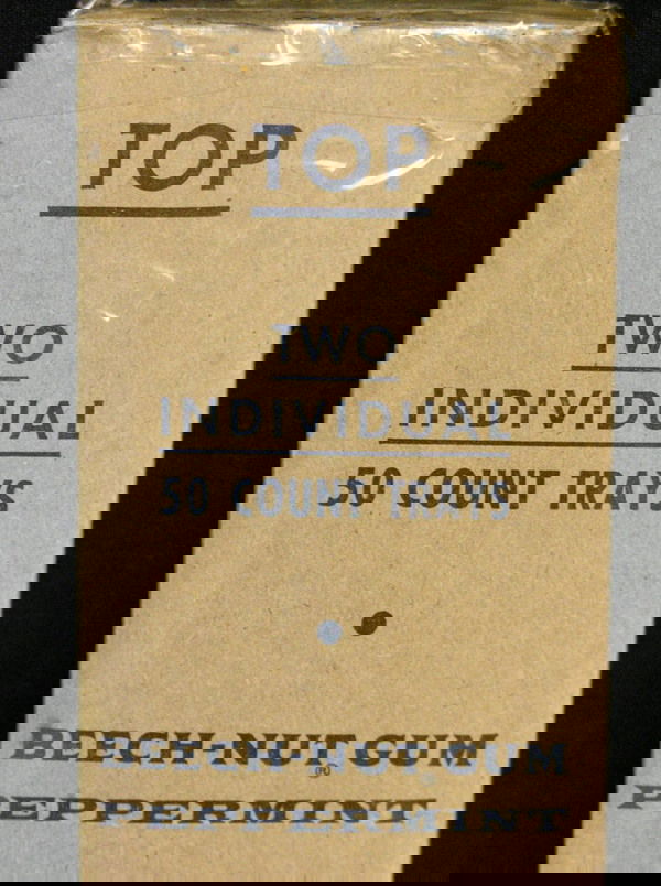 NOS MIB BEECH NUT TAB CHEWING GUM 100 COUNT: NOS MIB BEECH NUT TAB CHEWING GUM 100 COUNT New old stock, Mint in box, Package of Beech-Nut tab chewing gum 100 count, Peppermint flavor, See photos, A rare find, Please see lot No. 54 to view opened